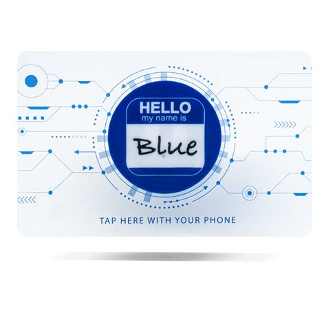 Blue Smart Card 